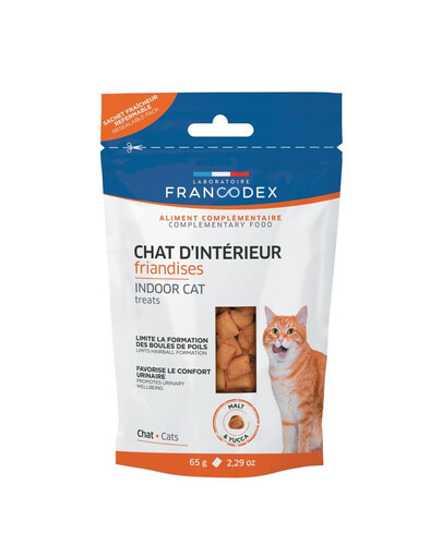 FRANCODEX Katzenleckerli - Schutz der Harnwege/Prävention von Abführmitteln 65 g