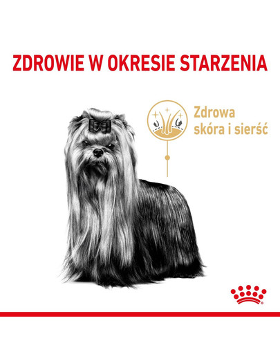 ROYAL CANIN Yorkshire Terrier 8+ Trockenfutter für ältere Hunde 1,5 kg