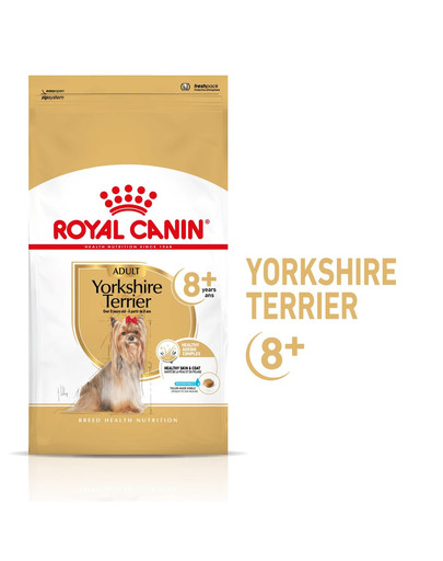 ROYAL CANIN Yorkshire Terrier 8+ Trockenfutter für ältere Hunde 1,5 kg