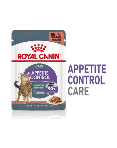 ROYAL CANIN APPETITE CONTROL CARE Nassfutter in Soße für erwachsene Katzen 12x85g