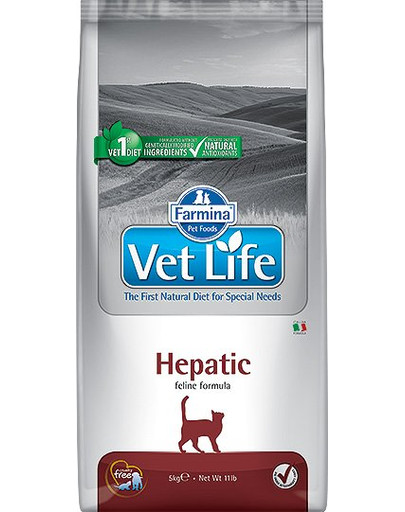 FARMINA Vet Life Hepatic Katze 10 kg
