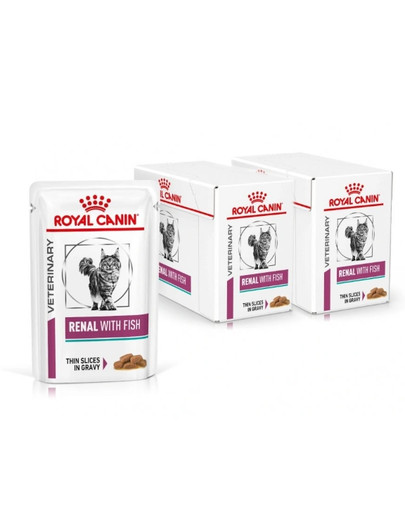 ROYAL CANIN Renal Feline Fish 24 x 85 g