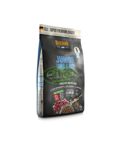 BELCANDO Junior Lamb & Rice M-L 4 kg