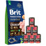 BRIT Premium By Nature Adult Extra Large XL 15 kg + Nassfutter mit Rind 6x400 g