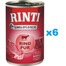 RINTI Singlefleisch Pur Monoprotein Rindfleisch 6x400g