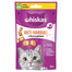 WHISKAS Anti-Hairball 50 g: Leckerlis zur Reduzierung der Haarbällchen für adulte Katzen