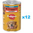 PEDIGREE Adult 12x1200g: Nassvollnahrung für adulte Hunde, mit einer Mischung aus Rindfleisch und Leber, in Gelee