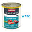 ANIMONDA GranCarno Adult łosoś i szpinak 12x800g