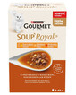 PURINA GOURMET Nassfutter in Soße Mix Geschmacks für Katzen zarte Mini-Filets 96x85g