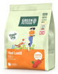 GREEN PETFOOD VeggieDog mit roter Linsen vegetarisches Futter mit roter Linsen für adulte Hunde 900g