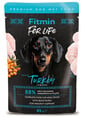 FITMIN For Life Dog Adult Turkey Nassfutter Pute mit Sanddorn in Soße für adulte Hunde 85g
