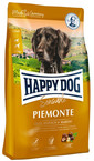 HAPPY DOG Sensible Piemonte Trockenfutter mit Ente Seefisch und Maroni für adulte Hunde M, L, 10 kg