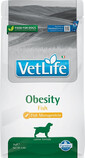 FARMINA VetLife Obesity Fish Futter für ausgewachsene Hunde 2 kg