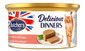 Classic Delicious Dinners z łososiem i krewetkami mus 85 g