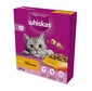 WHISKAS Adult 800g: Trockenvollnahrung für adulte Katzen mit leckerem Huhn