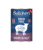 BUTCHER'S Nassfutter mit Lamm in Gelee für Hunde 400g